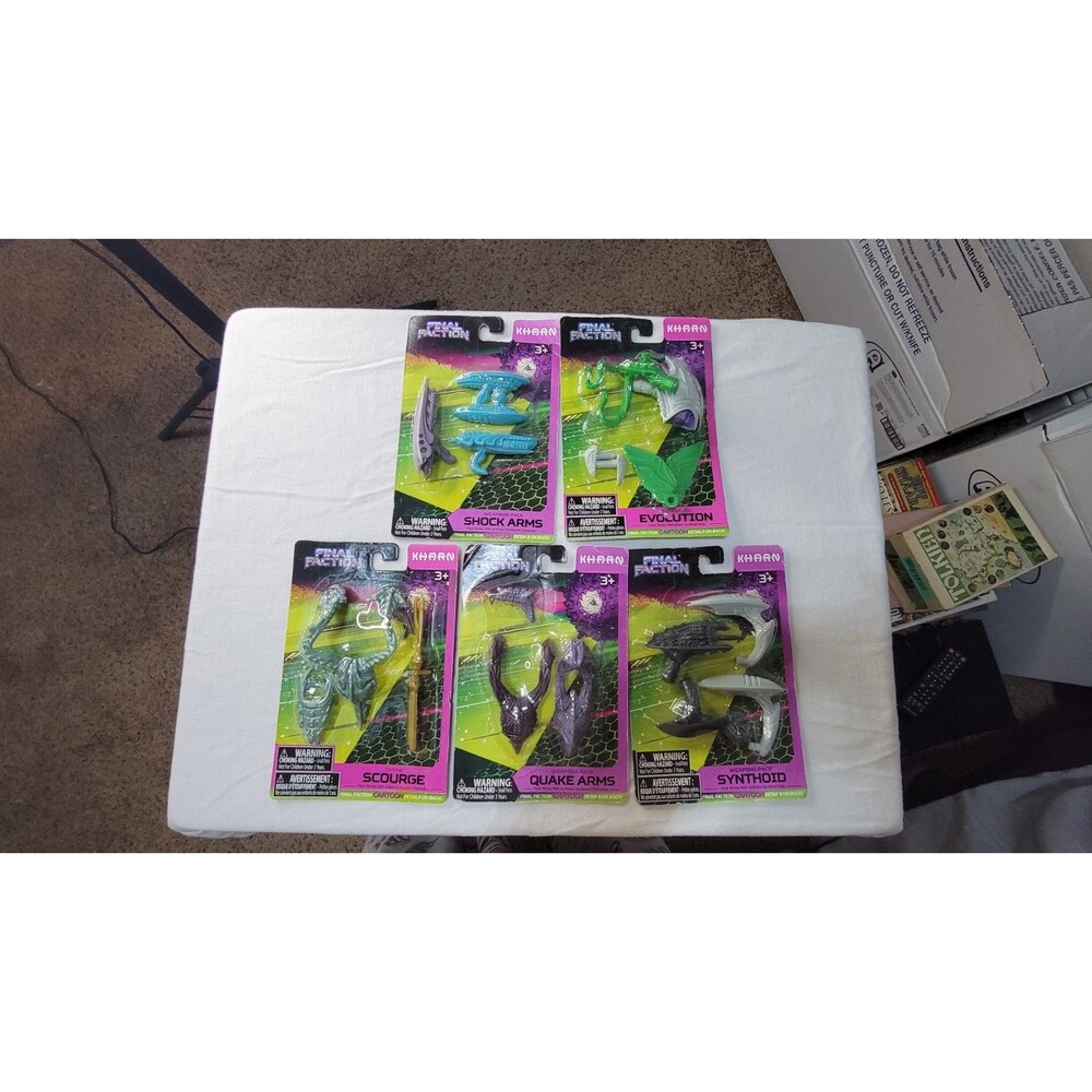 Final Faction Khan Series Hive Class Brute with Striker Weapons Pack Lot of 5